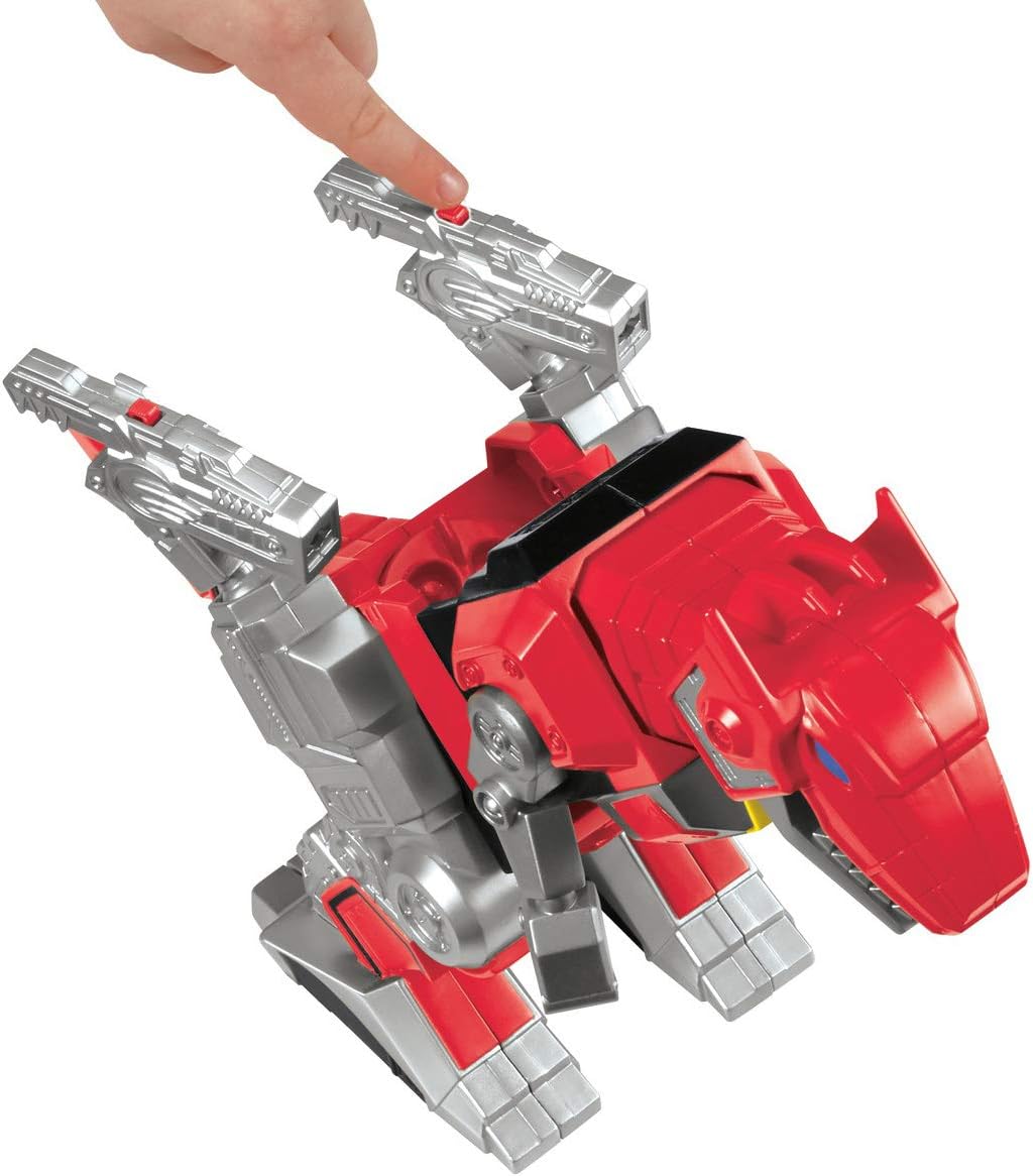 imaginext red ranger t rex zord