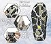 Uelfbaby Crampons Ice Snow Grips Traction Cleats System Safe Protect for Walking, Jogging, or Hiking on Snow and Ice