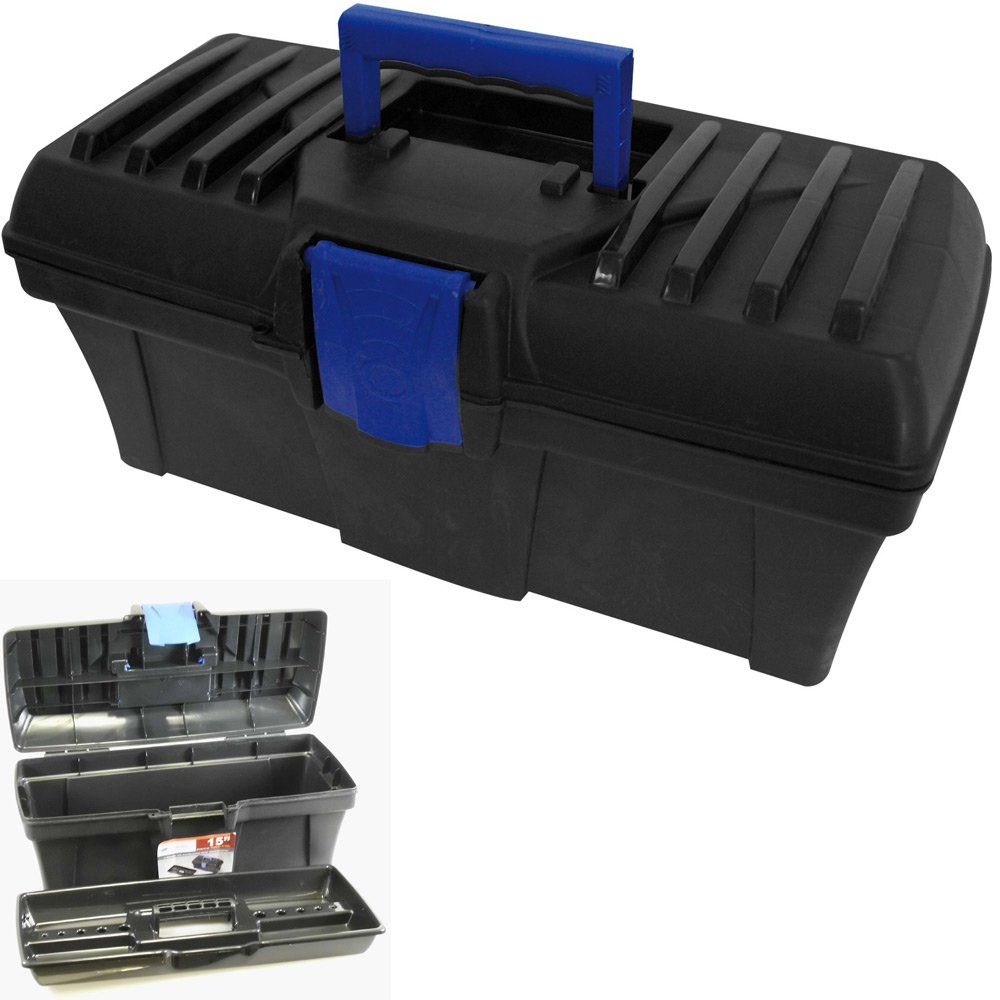 Toolbox Blue Plastic, Use Demountable, Black/ Toolbox Caliber N15S