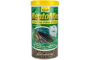 Tetra ReptoMin Floating Food Sticks for Aquatic Turtles/Newts/Frogs, 300g
