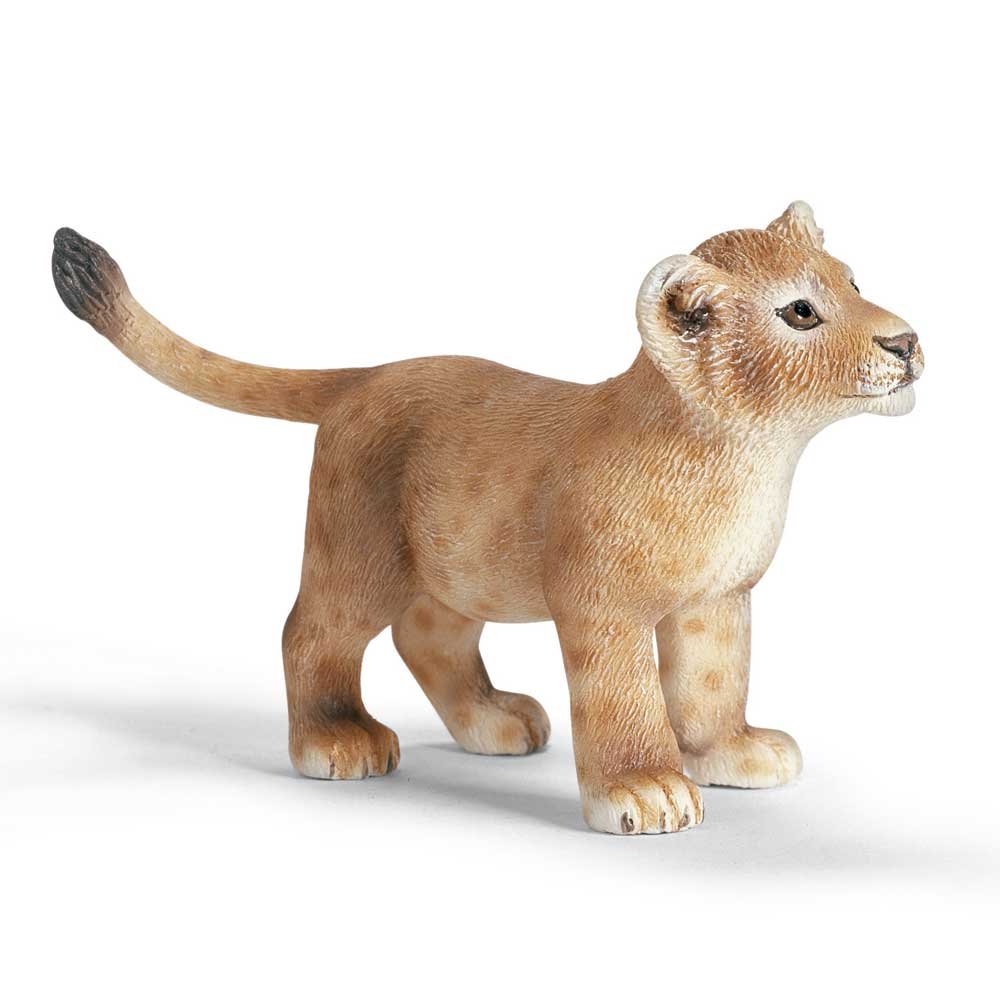 Schleich 14364 Lion Cub Wild Life Animals Toy Figure