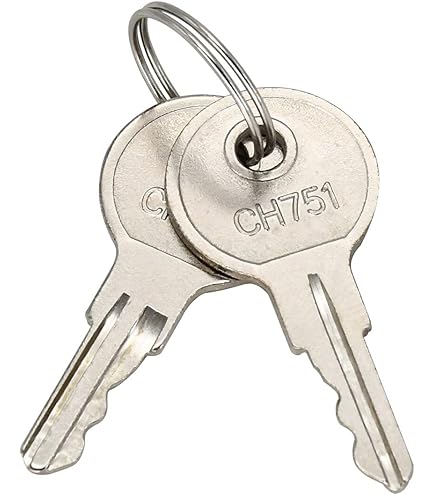 3 Bauer Camper RV Keys - Pre-Cut To Your Code AE001-AE060 For Featherlite Trailer Storage Locks