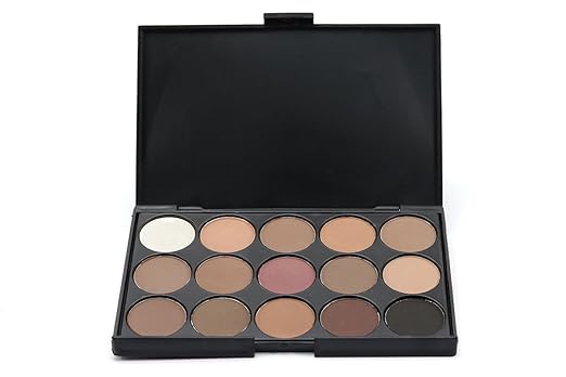 title=PhantomSky 15 Colori Palette Ombretti Cosmetico Tavolozza per Trucco Occhi-