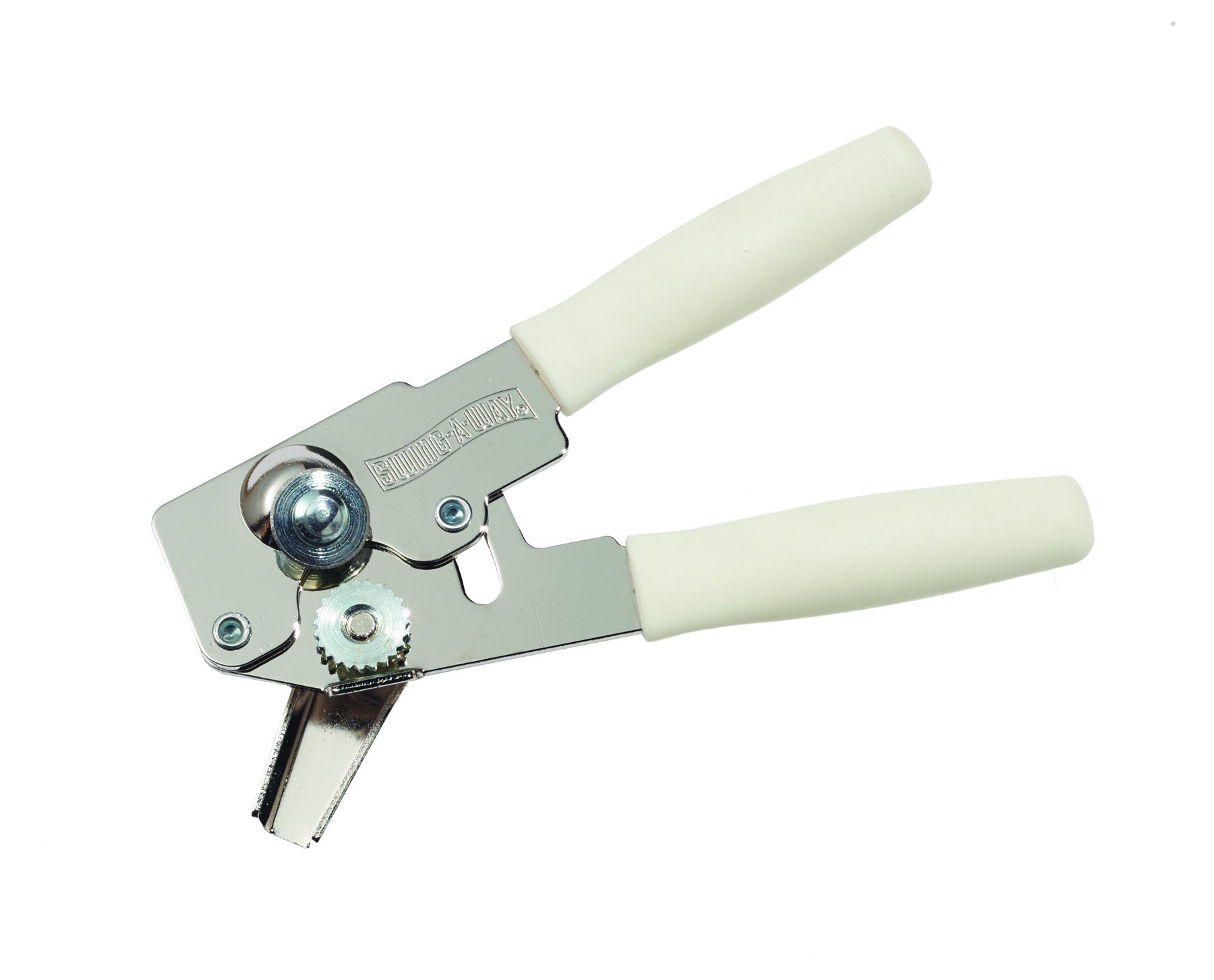 Swing-A-Way Soft-Grip Compact Can Opener, 16 cm (6.5 Inch) - White