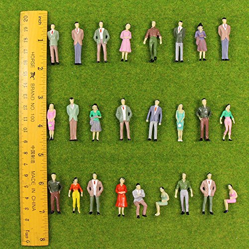 6 Evemodel+50pcs+Model+Trains+Architectural