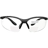voltX 'CONSTRUCTOR' BIFOCAL Safety Glasses (CLEAR +3.5 Dioptre) ANSI Z87.1+ & CE EN166F, certified/Cycling Sports Glasses includes safety cord + UV400 anti fog coated lens