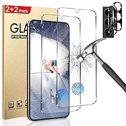 AYCFING 2+2 Pack Galaxy S23 Plus Tempered Glass