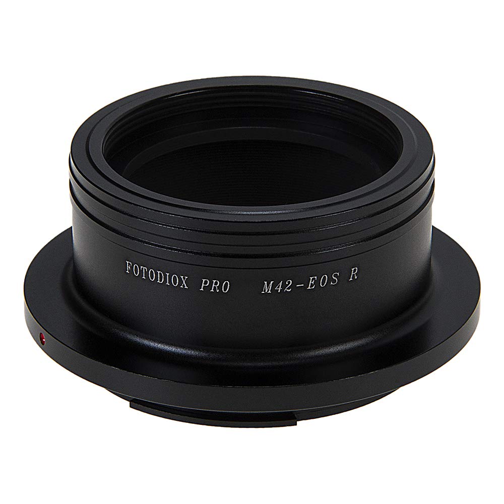 Fotodiox Pro Lens Mount Adapter Compatible with M42 Type 2 and Select Type 1 Lenses to Canon RF-Mount Cameras
