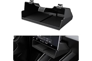 BASENOR 2026 Tesla Model Y Model 3 Center Console Organizer Storage Tray [100% Secure] Under Screen Organizer Box Tesla Inter