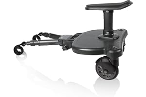 EZIOTC Universal Stroller Board,Stroller Board,Buggy Board,Stroller Attachment for Toddler to Ride,Sit and Stand Stroller,Stroller Standing Board,Stroller Board Attachment for Toddler