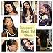 7A Brazlian Straight Human Hair Lace Closure 18 inch Free Part Straight Closure Lli Queen Hair 4x4 Size Lace Closure Straight Brazilian Hair Closure 1B# Color