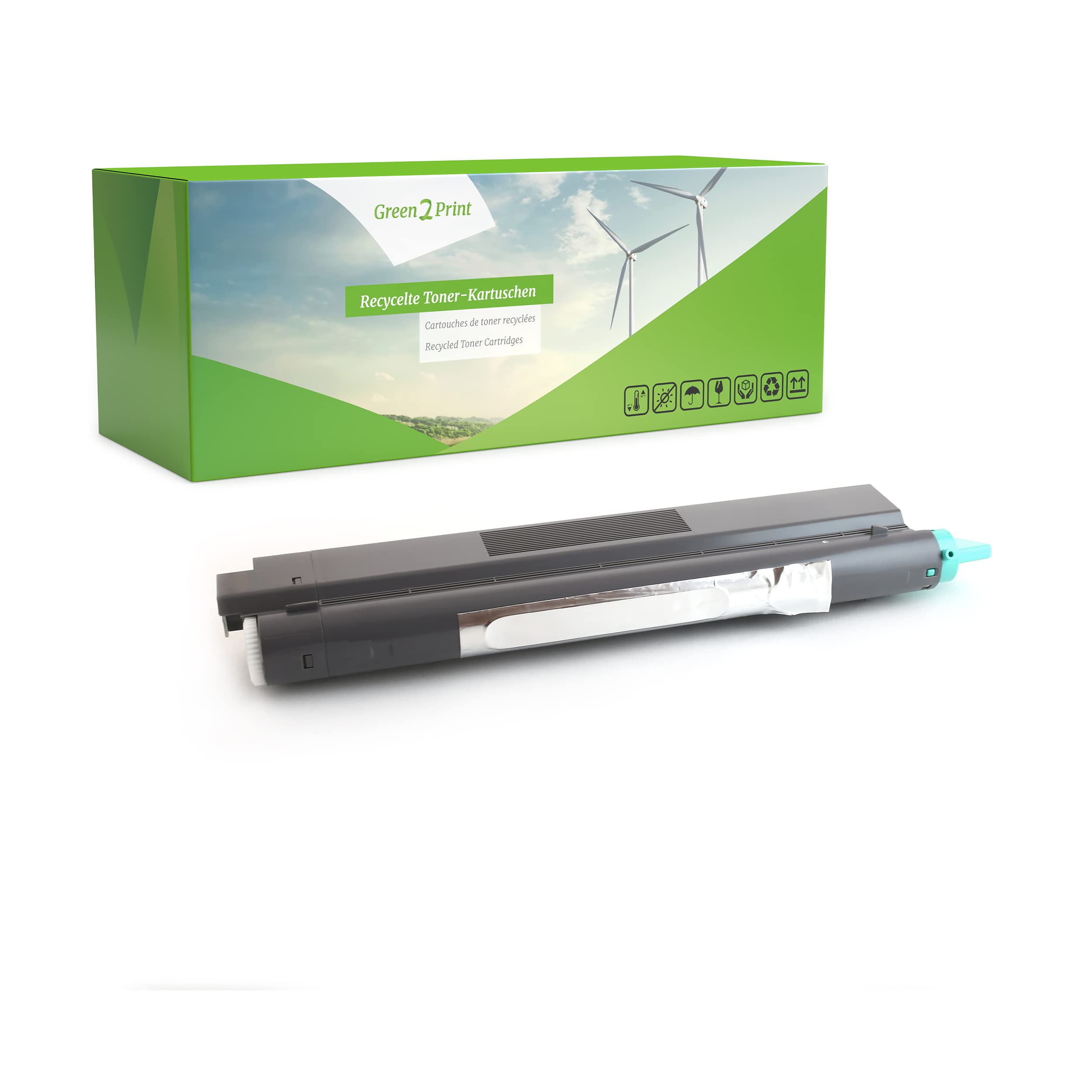 Green2Print Toner Black 8500 Pages Replaces Lexmark X9252KG Suitable for Lexmark X925DE