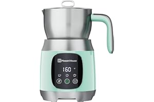 Maestri House Milk Frother, 21OZ Variable Temp and Froth Thickness Milk Frother and Steamer, Smart Touch Control Milk Warmer,