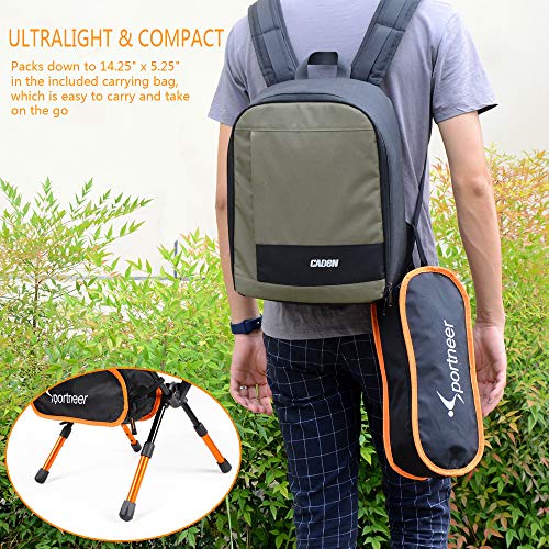 Sportneer Draagbare lichtgewicht vouwstoel, picknick, campingstoel - Image 4