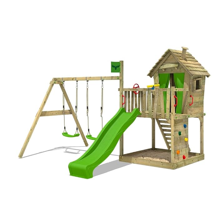 【ᐅᐅ】Stelzenhaus mit rutsche und schaukel Test Bestseller ...