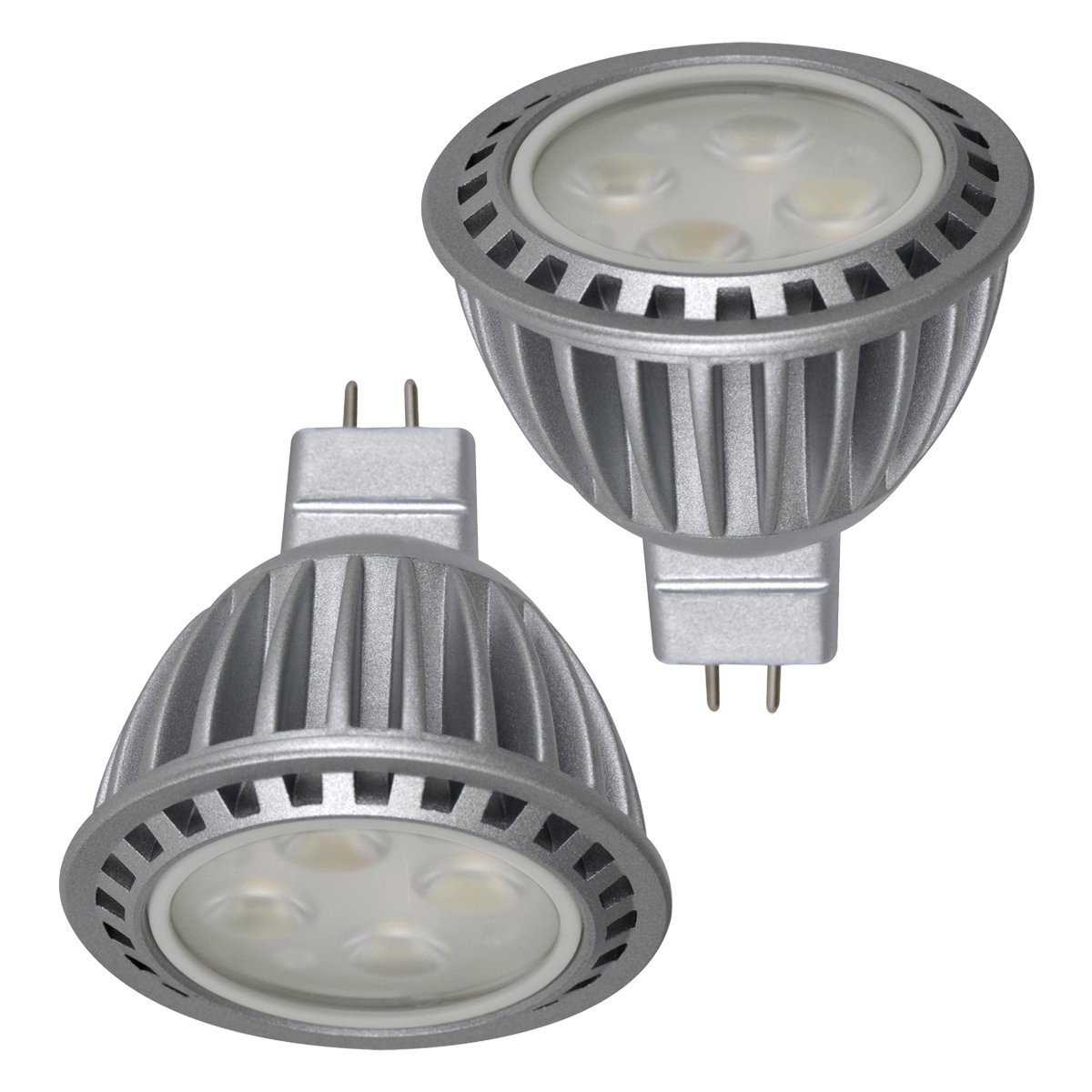 (Pack of 2)Sunthin 5w Mr16 Led Bulbs, Dimmable, Warm White, 50w