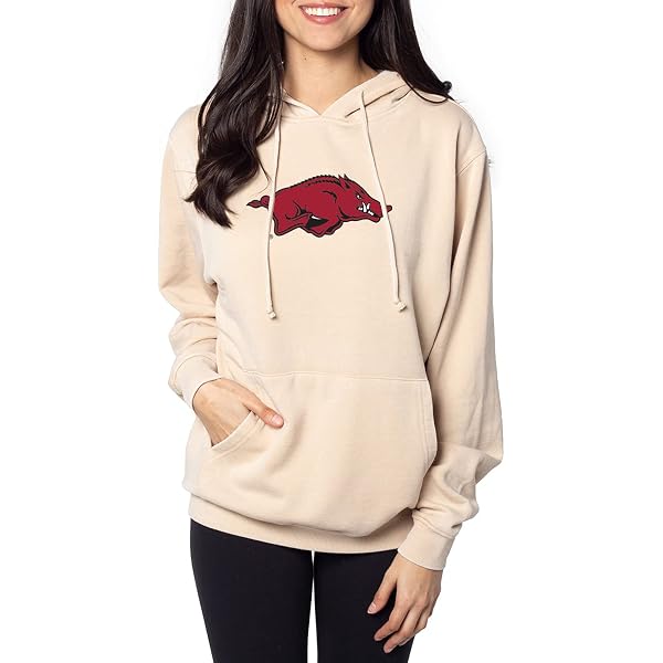 Chicka-d Women's "Everybody" Hoodie - Officially Licensed NCAA Team, Burnout Fleece, Unisex Inspired Fit - View #5