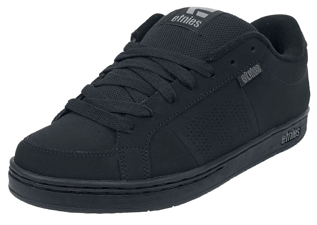 Etnies Kingpin - Classic Skate Heritage Fashion Style with on-Trend Puffy Look, Reinforced Cupsole, Cushioned Fit, Everyday Sneakers Black