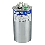 BOJACK 55+7.5 uF 55/7.5 MFD ±6% 370/440 V AC CBB65
