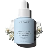 NuFACE Super Peptide Booster Face Serum - Skin Firming Peptide Serum for Fine Lines and Wrinkles - IonPlex Skin Care to Smooth, Hydrate &amp; Enhance your NuFACE Microcurrent Facial Device Results (1 oz)