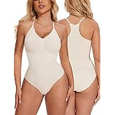 SHAPERIN Bodysuits for Women Tummy Control Shapewear Racer Back Body Suit Shaper Tank Top