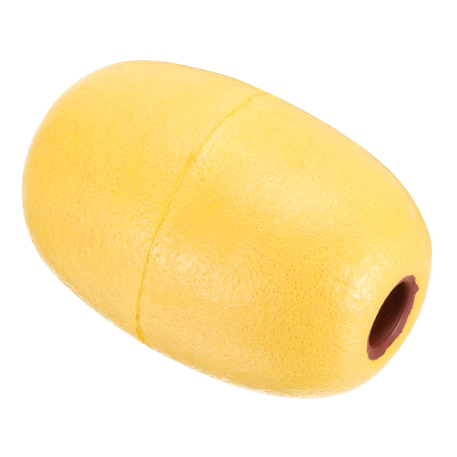 PATIKIL 5.51" x 3.54" Rope Float Buoy, 570g Deep Water Floats Rope Float Buoy Great for Trail Markers Dock Floats Kayak Boats Swimming Pool, Yellow