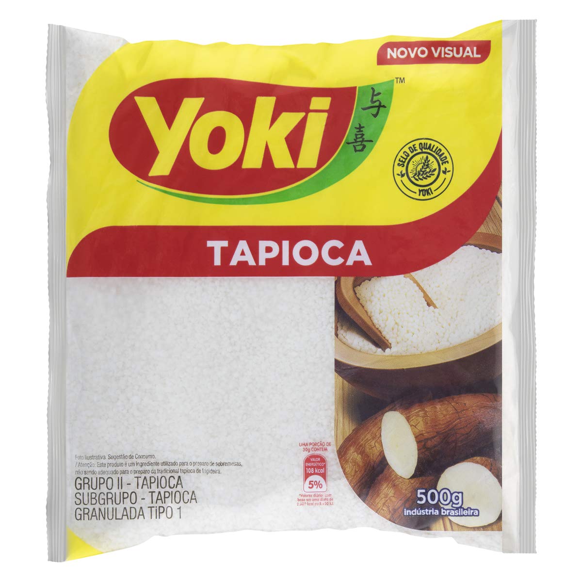 Tapioca Flour Yoki 500 Grams Grocery & Gourmet Food