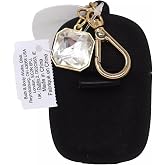 Bath &amp; Body Works Black Crystal Gem PocketBac Holder | Twist-off charm design with sparkling faux gemstone accents for sanitizer on the go