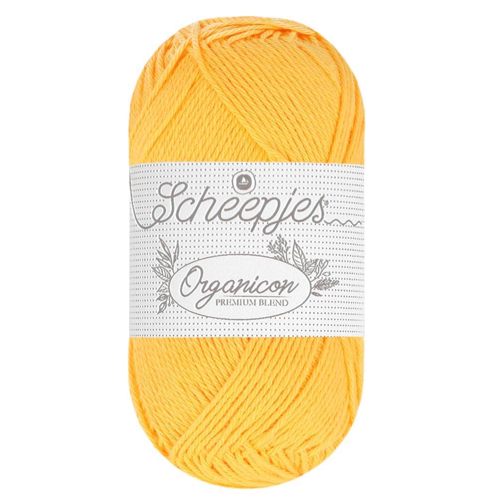 Scheepjes - Scheepjes Organicon 238 Happy Sunflower Yarn - 1x50g — image 1