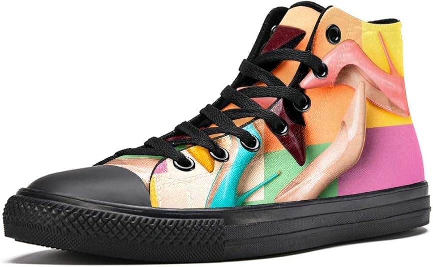 amazon high heel sneakers