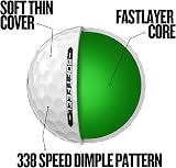 Srixon Soft Feel 14 Golf Balls Yellow White FastLayer Core Distance view 5