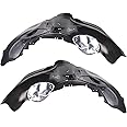 TRQ Inner Fender Liner Set Compatible with 2011-2014 Ford F-150 FO1248155 FO1249155