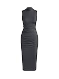 CIDER Work Dresses for Women High Neck Sleeveless