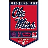 Ole Miss Heritage History Banner Pennant