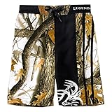 Legendary Whitetails God's Country Camo Youth Lakeside Swim Trunks