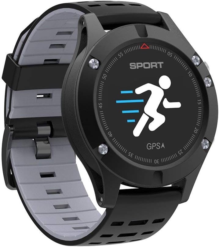 GAKOV Bluetooth Sports Watch, GAF5 Smart Waterproof Bracelet Color Screen Fitness Watch with GPS & Heart Rate Monitor for Sports Lovers