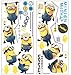 RoomMates RMK2107GC Despicable Me 2 Growth Chart Peel and Stick Wall Decals