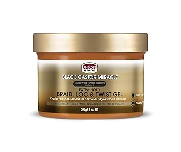 Amazon Com African Pride Black Castor Miracle Extra Hold Braid