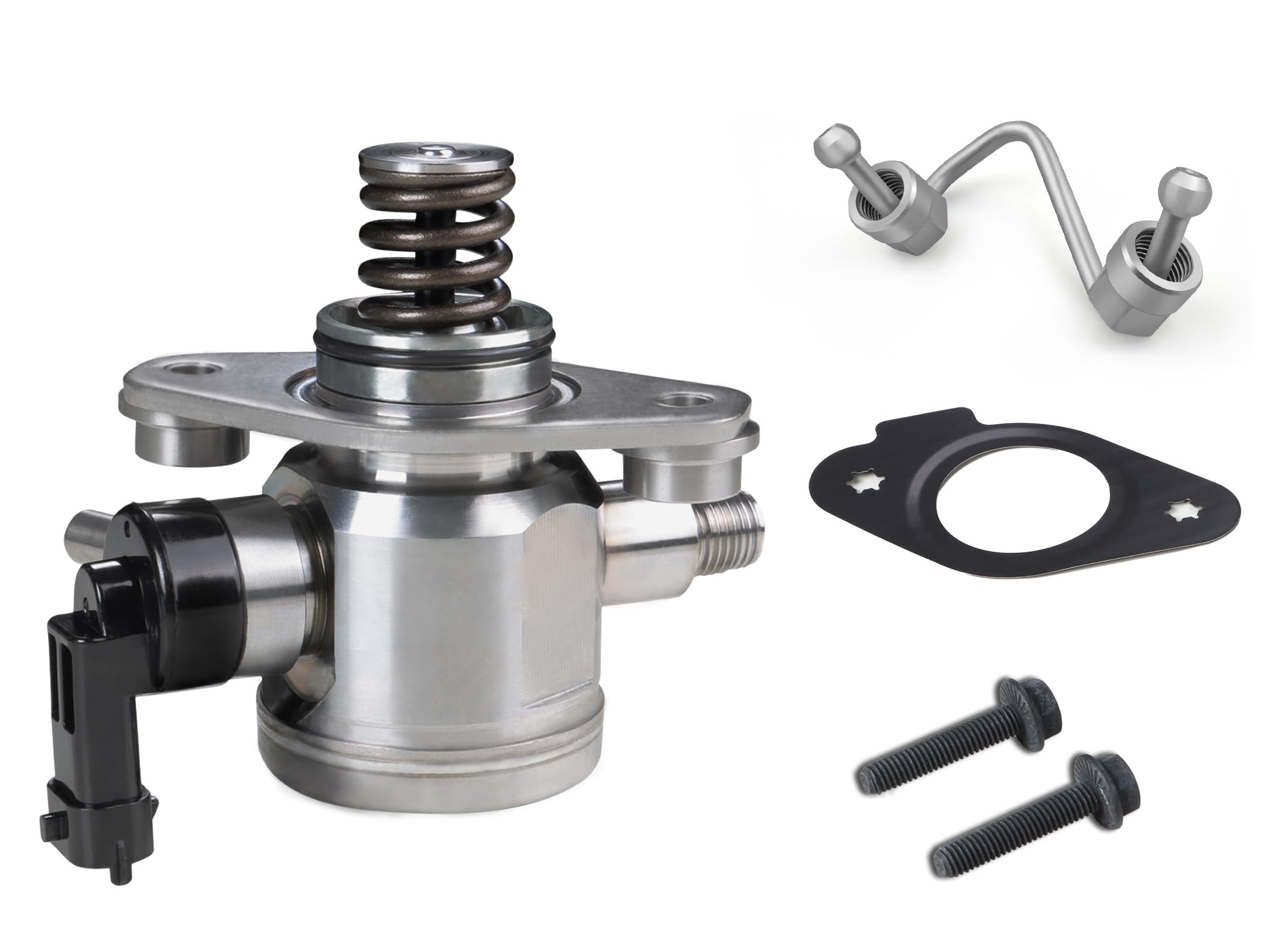 Photo 1 of EP1028 High Pressure Fuel Pump with 12608374 Intermediate Fuel Feed Pipe Compatible with Buick LaCrosse, Verano, Regal & Chevy Equinox, Malibu, Impala & GMC Terrain 2010-2017 (Fuel Pump + Fuel Pipe)