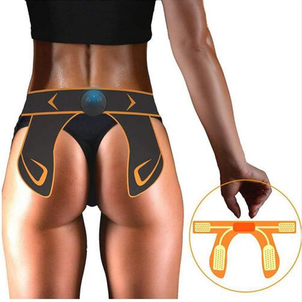 RXRENXIA EMS Buttock Trainer,EMS Hips Trainer, Hip Toner, Buttocks Stimulator for Leg/Hip Fitness Muscle Training Gear for Office, Home & Gym Fitness Workout Equipment Machine