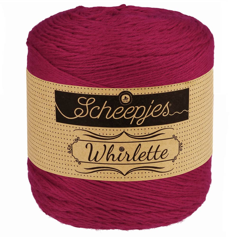Scheepjes Whirlette 100g - 892 Crushed Candy, Rood Garens voor Breien en Haken — image 1