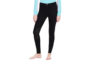 TuffRider Women Starter Lowrise Pull On Breeches with Free Assorted Striped Socks