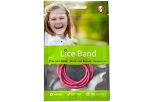 Lice Protection Hair Ties, 5-7 Days Protection, Waterproof And Easy To Use Lice Protection