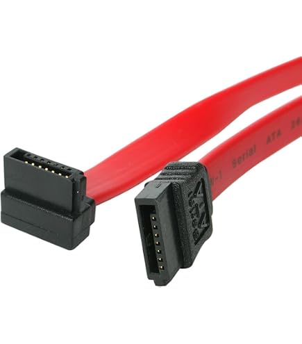 Amazon.com: StarTech.com 6in SATA to Right Angle SATA Serial ATA