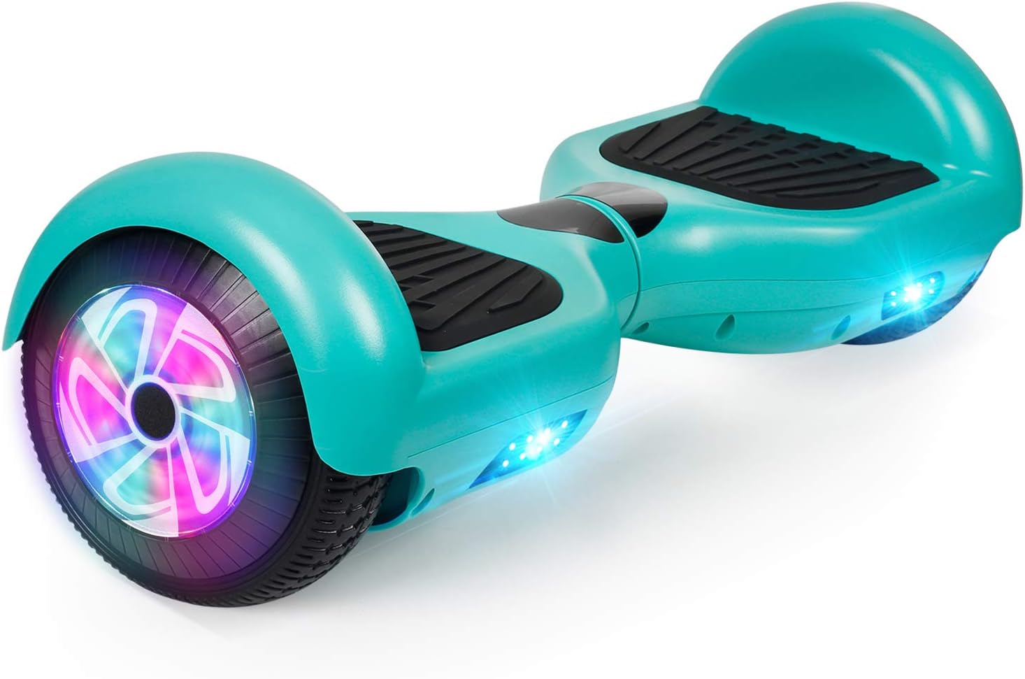Jolege Hoverboards Colorful LED Light 6.5" Two-Wheel Smart Self Balancing Electric Scooter - UL 2272 Certified for Kids and Adult,The Best Gifts Choice