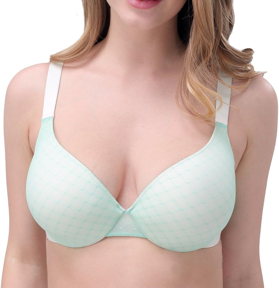 Wirarpa Women's Bra Without Underwire Comfort Seamless Push Up Bra
