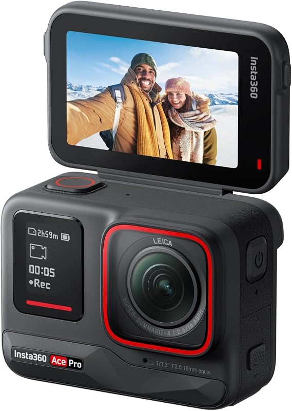 Ace Pro - Action cam 4K Co-coprogettata con Leica