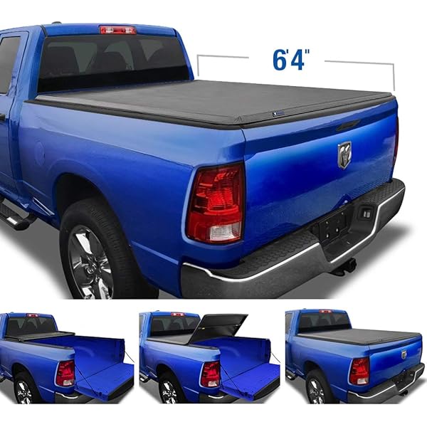Amazon Com Lund 90064 Genesis Snap Truck Bed Tonneau Cover For 2002 2018 Dodge Ram 1500 2003 2018 Ram 2500 3500 Fits 6 5 Bed Excludes Models W Rambox Automotive
