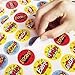 AIMIKE Superhero Stickers, 1.5 inches 100 Stickers