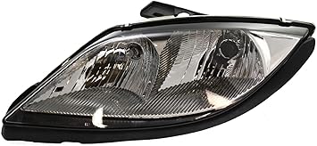 Amazon Com Garage Pro Headlight For Pontiac Sunfire 03 05 Lh Assembly Halogen Automotive